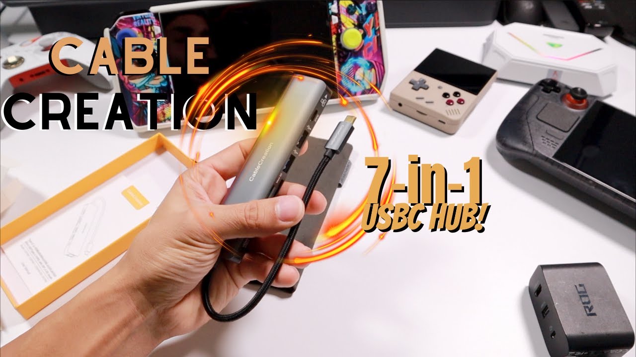 Cable Creation 7-in-1 USBC Hub | Gaming