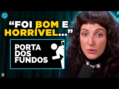 Clarice Falcão fala a VERDADE sobre o  Porta dos Fundos