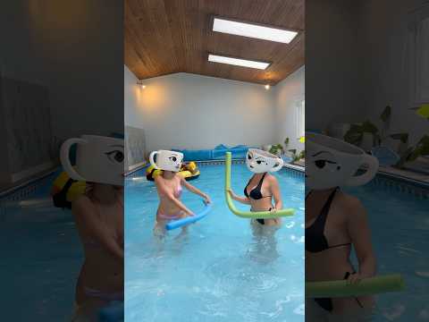 BALLERINA CAPPUCCINA POOL WARS!!