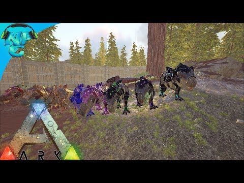 S1E12 TEK REX ARMY RAIDING! Strategy and Team Work on POINT! ARK: Future Evolved PVP