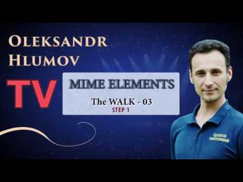 How to learn MIME - Mime Elements / 03 WALK step 1