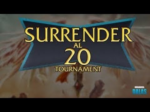 DIRECTO (6-nov) - League of Legends - Primera Partida Torneo Surrender al 20 -