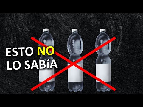 Ya NO bebas agua en botellas de plástico, mira por qué ⚠️