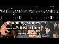 The Rolling Stones - (I Can't Get No) Satisfaction (Bass Line w/ Tabs and Standard Notation
