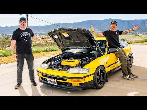 We Built my Best Friend His Dream Car... Now What?? *B18 CRX*