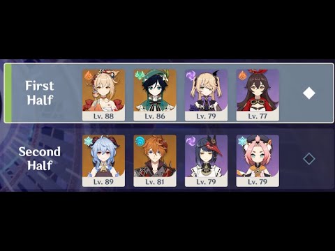 2.3 Spiral Abyss, Archer Supremacy 🏹 - (Floor 12, 9 Stars)