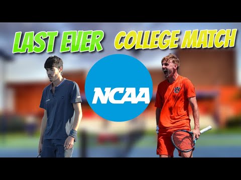 MY LAST EVER COLLEGE MATCH. NCAA BOUND