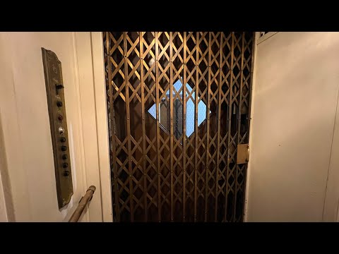 EPIC MOTOR! 1920s OTIS Traction Elevator in Cleveland, OH