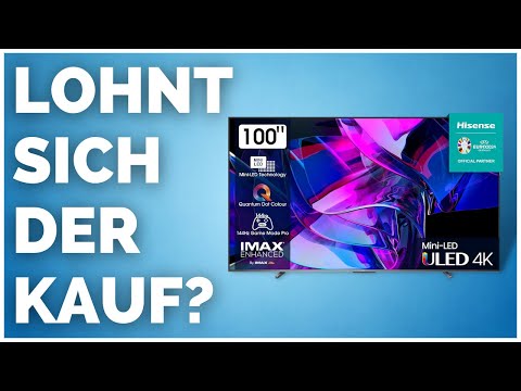 Hisense 100U7KQ - 100 Zoll Fernseher im Test [KURZ & KOMPAKT] zusammengefasst