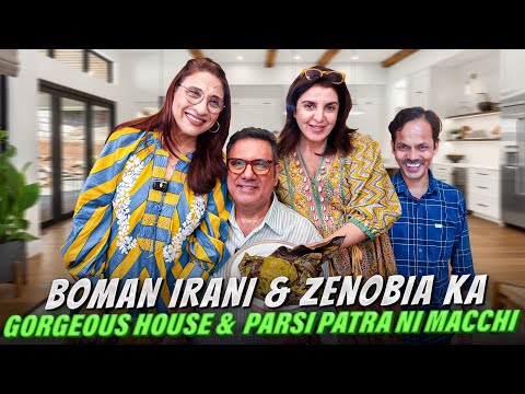 Boman Irani & Zenobia Ka Home Tour, Filmy Baatein, Flirting Aur Parsi Patra Ni Macchi @FarahKhanK