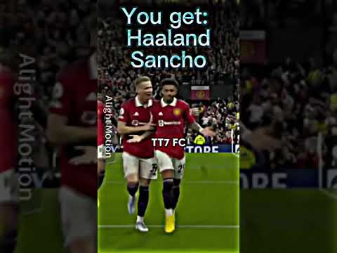 Will you accept the trade part 2 (youngsters version) pls sub #football #shorts #haaland #mbappe