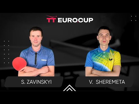 12:00 Serhii Zavinskyi - Vladyslav-Ivan Sheremeta 22.07.2024 TTEuro.CupUkraine Professional. TABLE 3