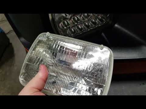 Chevy van headlight upgrade