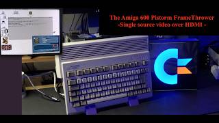 Pistorm Framethrower 600 Singlesource HDMI Video for the Amiga 600