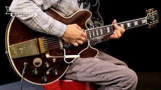 Video thumbnail for Gibson Limited Run VOS ES-355 Varitone Semi-Hollow Electric Guitar w/ Maestro Vibrato by Musician's Friend