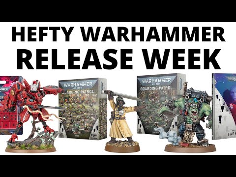BIG Warhammer 40K Release Wave - Farsight Prices, Five Value Boxes, Arks of Omen Book, Steel Legion