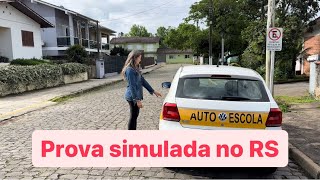 Prova simulada no Rio Grande do Sul