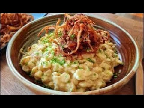 How to make Käsespätzle 🇩🇪 #germany #käsespätzle #deutschland