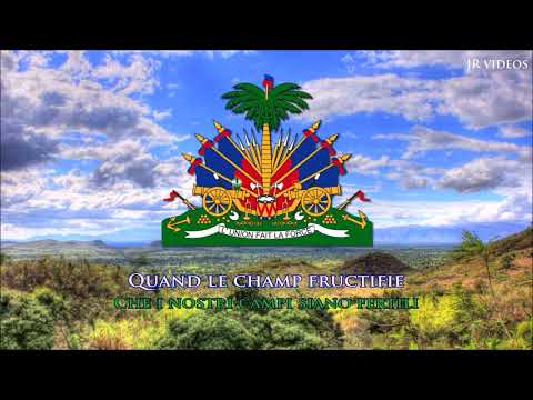 Inno nazionale di Haiti (FR/IT testo) - Anthem of Haiti (Italian)