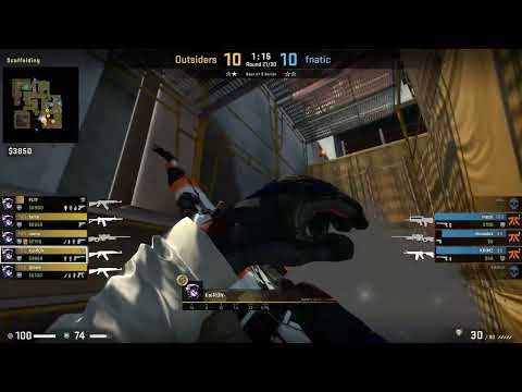 Round 21 Solo Play KaiR0N  Outsiders   Outsiders vs fnatic