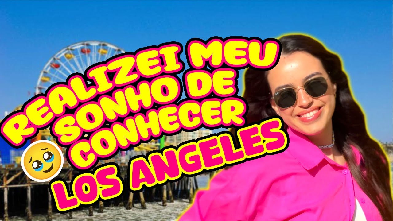 VLOGÃO EM LOS ANGELES: Calçada da fama, praias, lojas incríveis e muita emoção!!!!! Parte 1