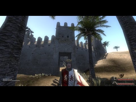 mount&blade warband crusader battle battle scenes Part 3 l castle siege l