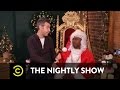 The Nightly Show Cam Ron The Nightly Show S Office Santa Uncensored