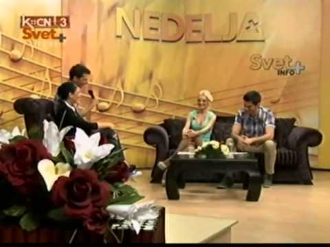 Katarina Zivkovic & Rade Davidovic Arindy - NEDELJA ( TV K__CN 3 _ Svet + Info ) - 8.04.2012.