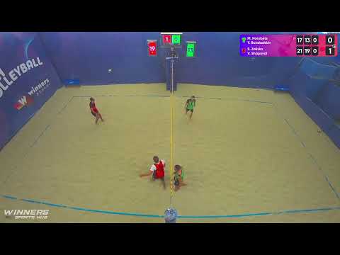 10:30 M. Horobets / Y. Bohdashkin - S. Zalizko / V. Shapoval 21.10.2022 | Winners Beach Volleyball