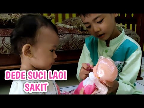 SAIF KASIH MAINAN BUAT DEDE SUCI YANG LAGI SAKIT - DEDE BAYI SAKIT