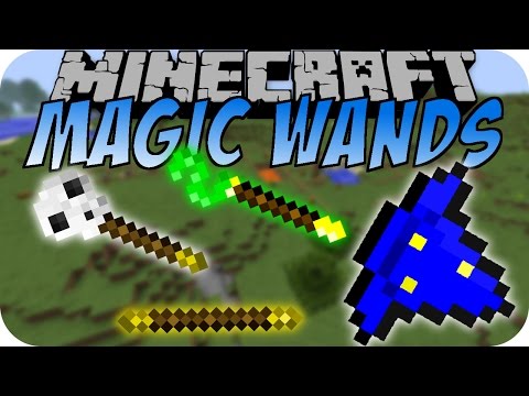 Minecraft MAGIC WANDS (wands, magic) [Deutsch]