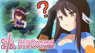 【Animation】RPG Heroine Who Looks Giant On The 