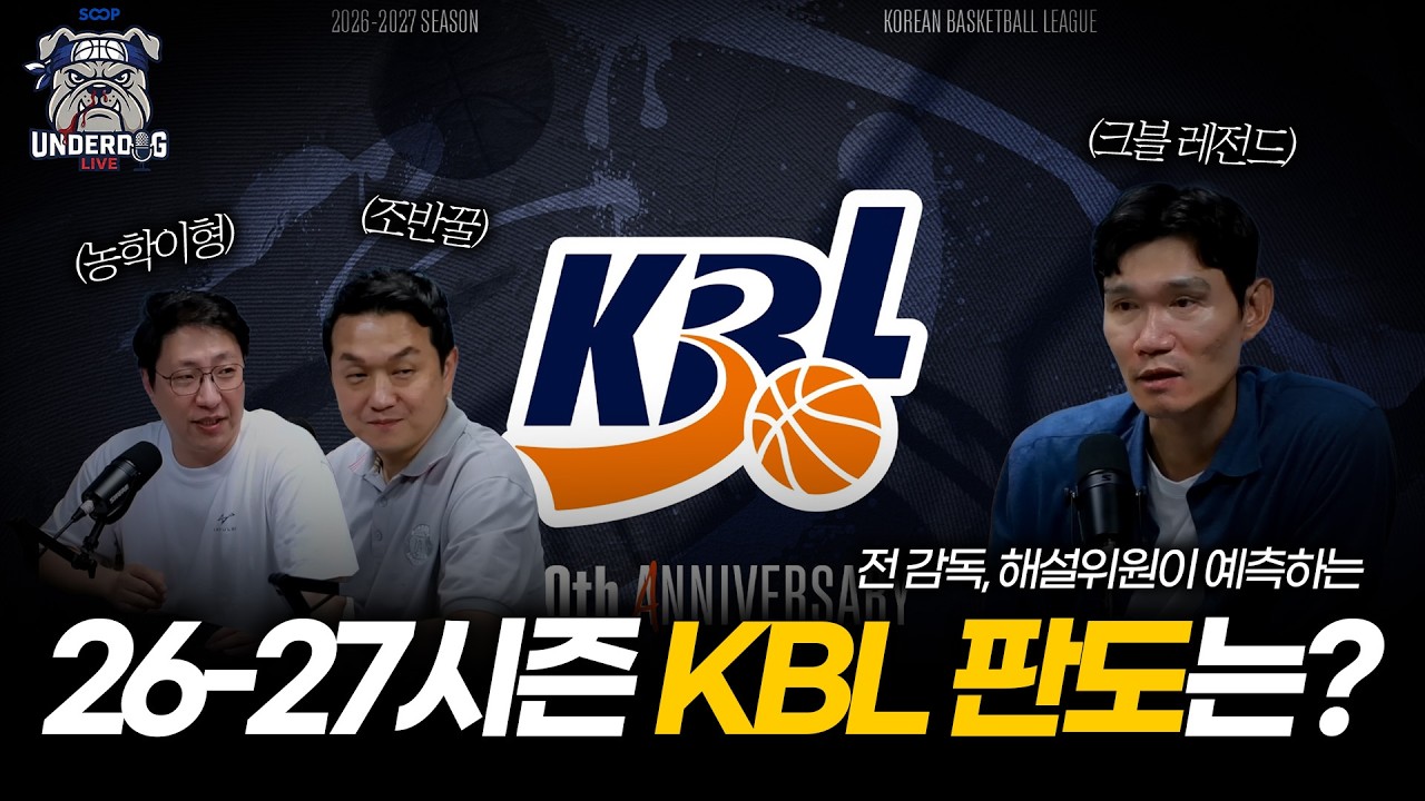 KBL 개막 임박!! 10개 팀 프리뷰, 그리고 예상 순위는?(w. 김주성, 손대범)