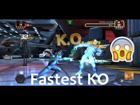 Hela VS ROL Winter Soldier Fastest KO (Insane)