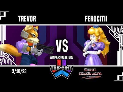 Tripoint Smash 182 - Winners Quarters - Trevor(Fox) Vs. Ferocitii(Peach)