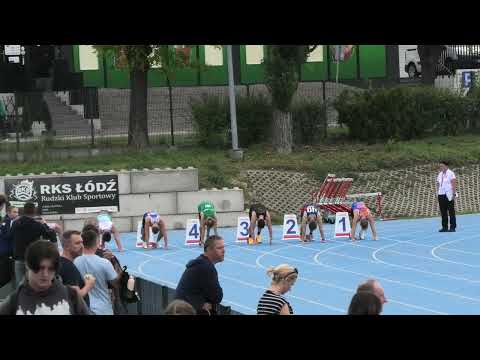 100m M bieg 1 - Łódź 20250913