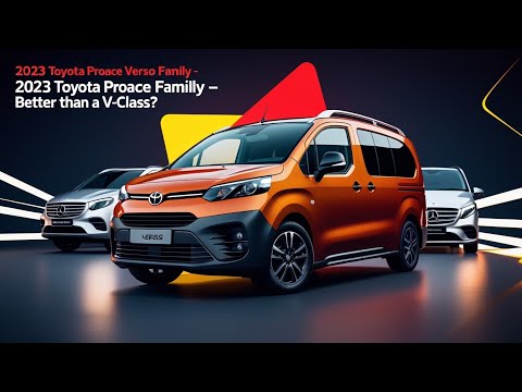 2023 Toyota Proace Verso Family 🔥– Better Than a V-Class? 🚗