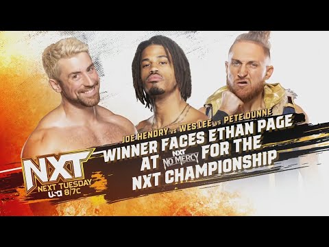 Joe Hendry vs Wes Lee vs Pete Dunne (2/2): NXT, Aug. 20, 2024