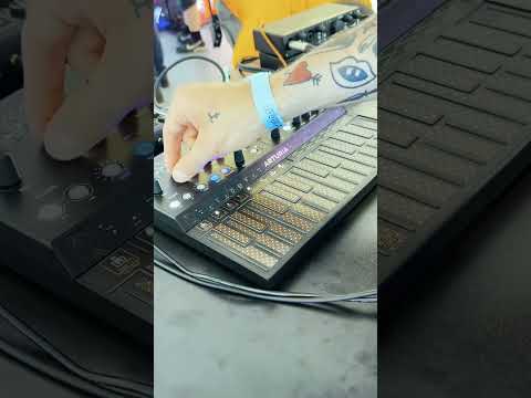 You might say it’s …stellar! #microfreak #arturia #synth #superbooth #moogaudio #shorts