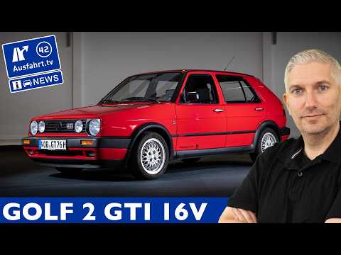 VW Golf 2 GTI 16V -  Der Traumwagen der 90er Jahre? | Ausfahrt TV News Classic Sunday
