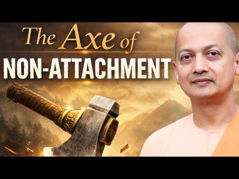 The Axe of Non-Attachment | Cutting Through Illusion || Swami Sarvapriyananda