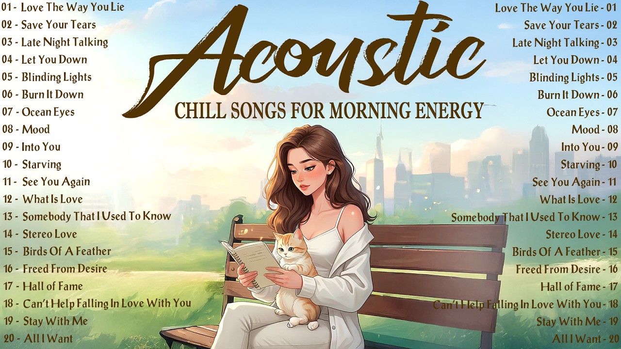 Chill Acoustic Love Songs 2026 🎶 English Songs with Lyrics 2026 for Morning Energy