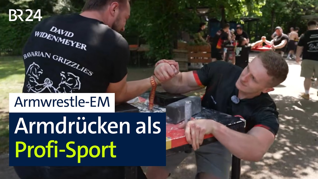 Armdrücken ist ein Profi-Sport mit WM - und ein Münchner Verein spielt vorne mit | Abendschau | BR24