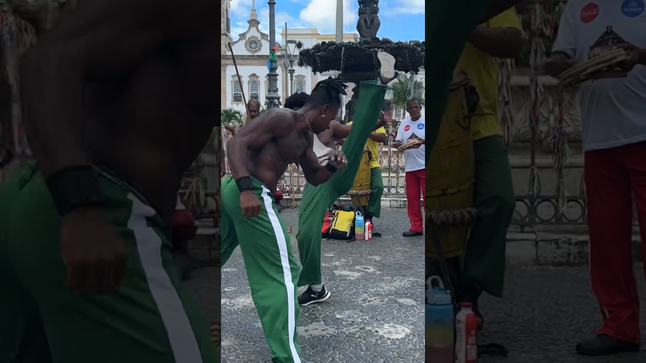 Capoeira in Salvador de Bahia #capoeirabrasil #capoeira #capoeiristas