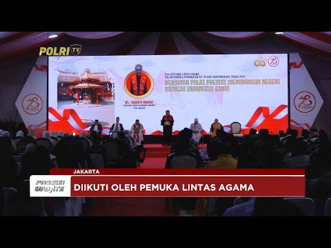 PRESISI UPDATE : POLRI GELAR DOA LINTAS AGAMA 28/06/2024
