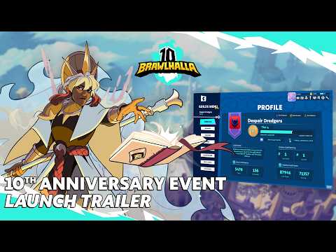 Brawlhalla's 10th Anniversary Event Launch Trailer