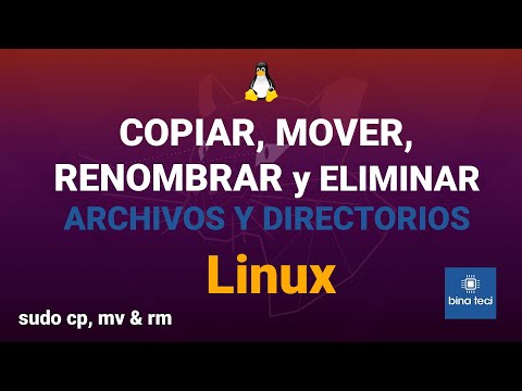 Cómo mover y renombrar archivos en el terminal de Linux