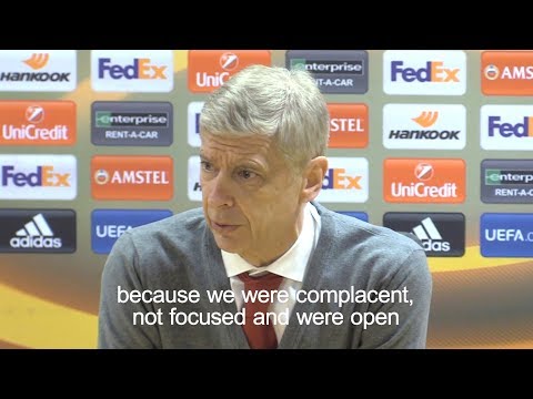 Arsene Wenger - 'Arsenal Complacent & Not Focused In Ostersund Defeat'