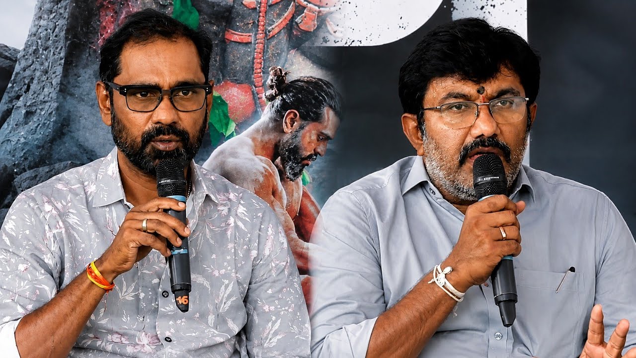 ‘పెద్ది’ బాక్సాఫీస్ ఛాంపియన్ మీట్‌లో నిర్మాత వెంకట సతీష్ కిలారు, డిస్ట్రిబ్యూటర్ శశి ప్రసంగం