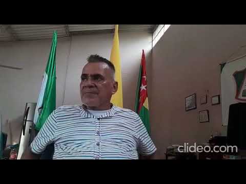 Pronunciamiento del señor Rector. Ernesto Rico Calderón. Colegio Alfonso Lopez. Campo Capote-PP